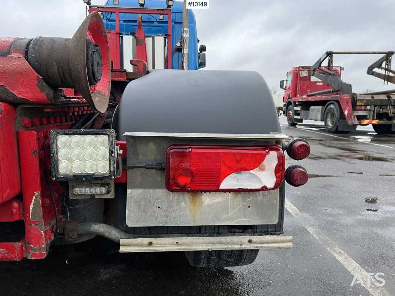 Camion ampliroll Scania R560 Tridem Hooklift Truck