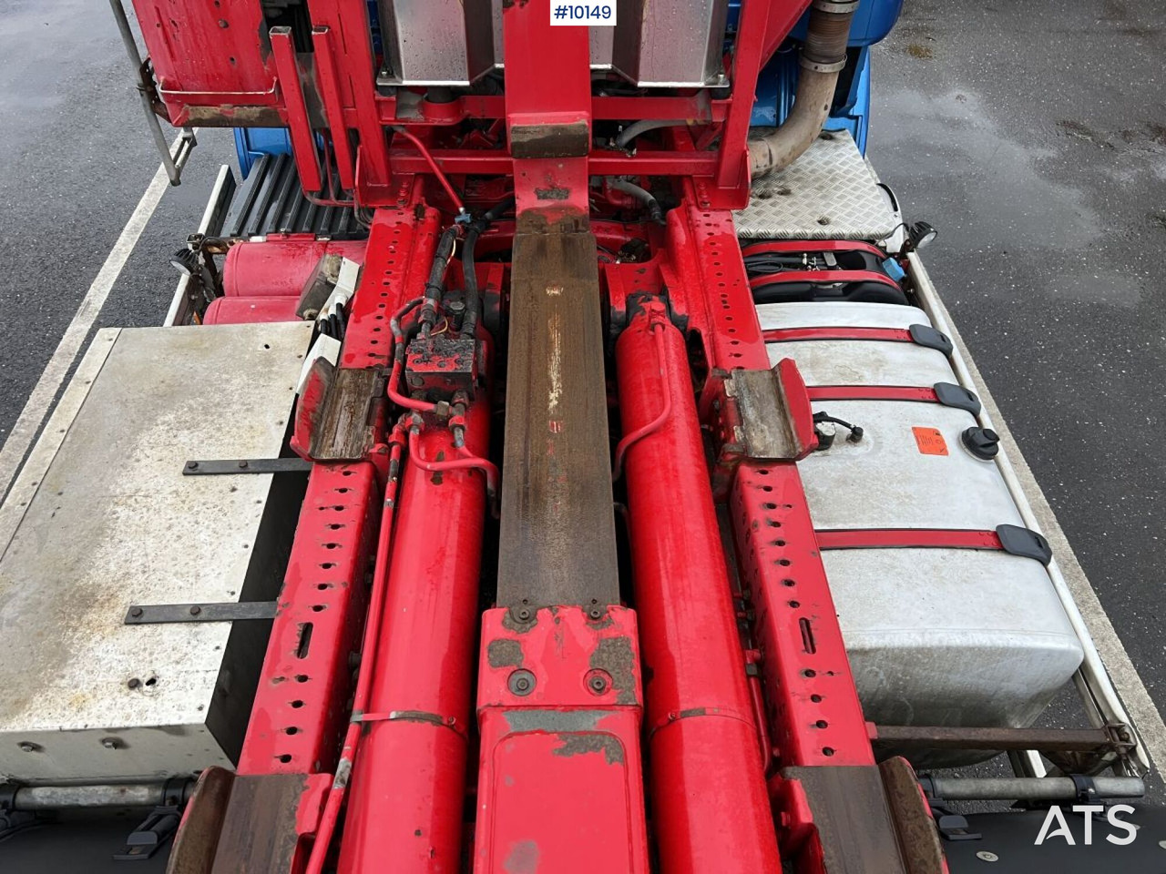 Camion ampliroll Scania R560 Tridem Hooklift Truck