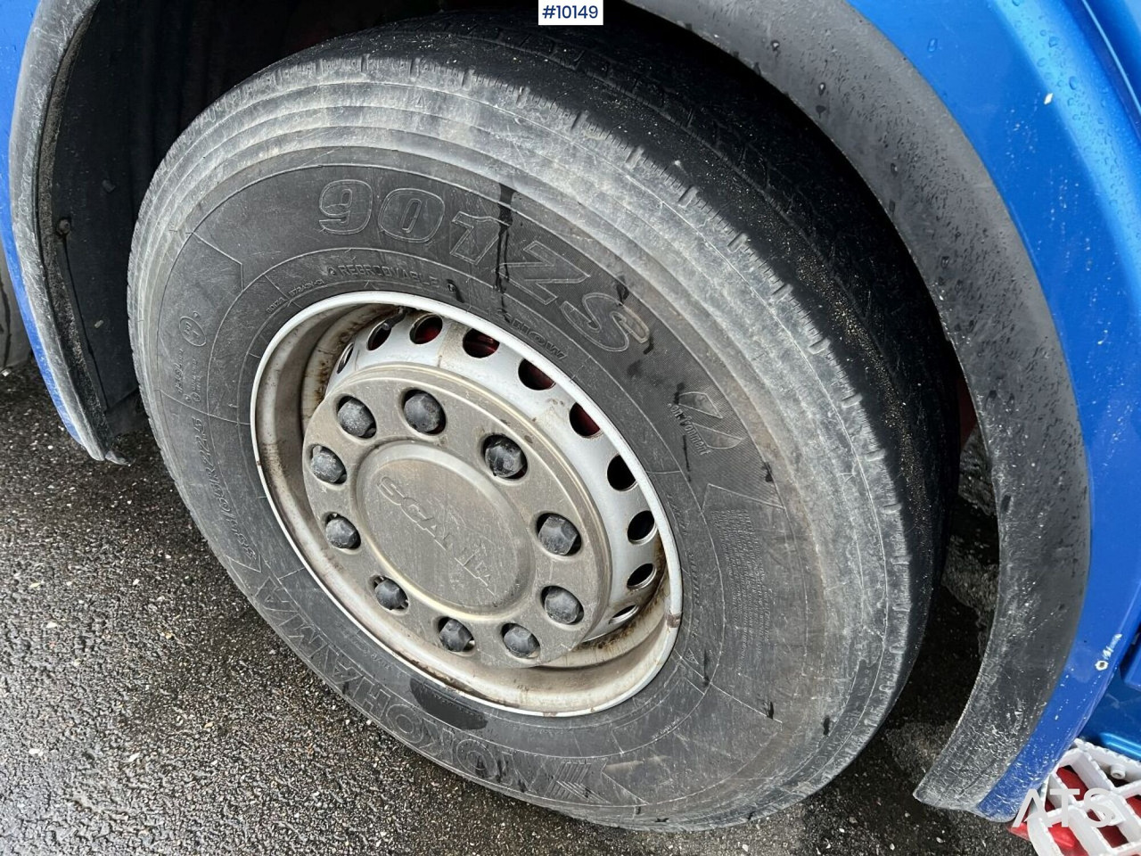 Camion ampliroll Scania R560 Tridem Hooklift Truck