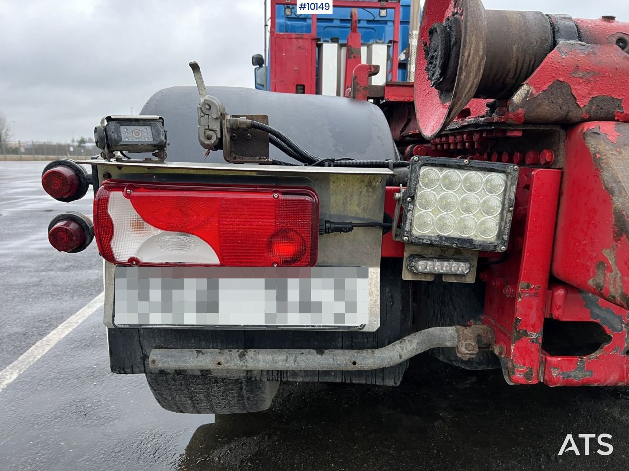 Camion ampliroll Scania R560 Tridem Hooklift Truck