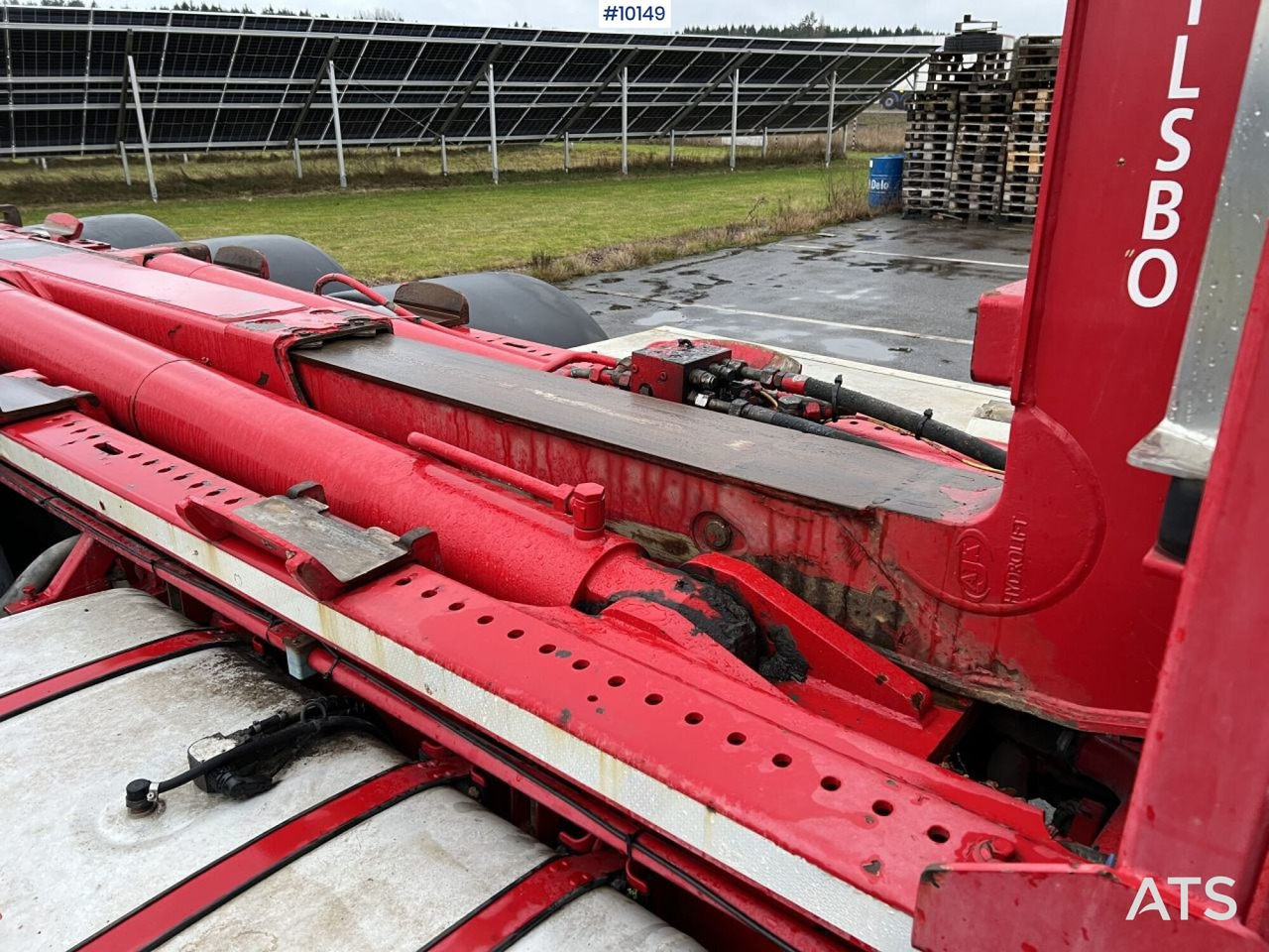 Camion ampliroll Scania R560 Tridem Hooklift Truck