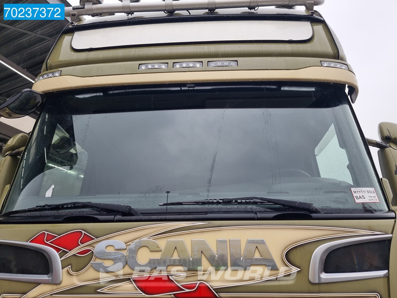 Camion ampliroll Scania R580 6X2 V8 20tons Hooklift Retarder Lift+Steering Navi Euro 6