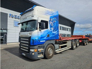 Camion ampliroll Scania R580 6x2 