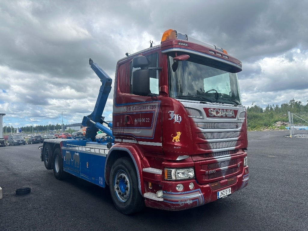 Camion ampliroll Scania R580 6x2*4