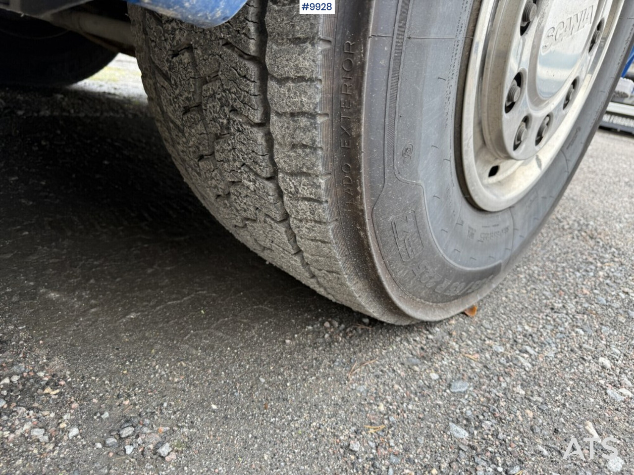 Camion ampliroll Scania R580 Hook truck