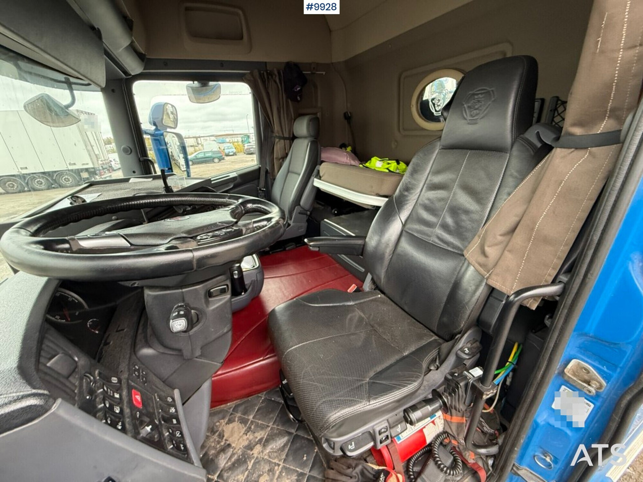 Camion ampliroll Scania R580 Hook truck