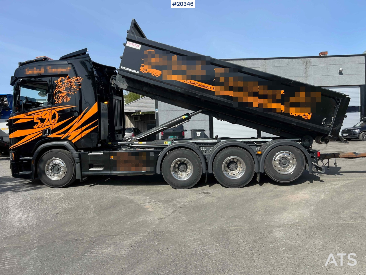 Camion ampliroll Scania R590