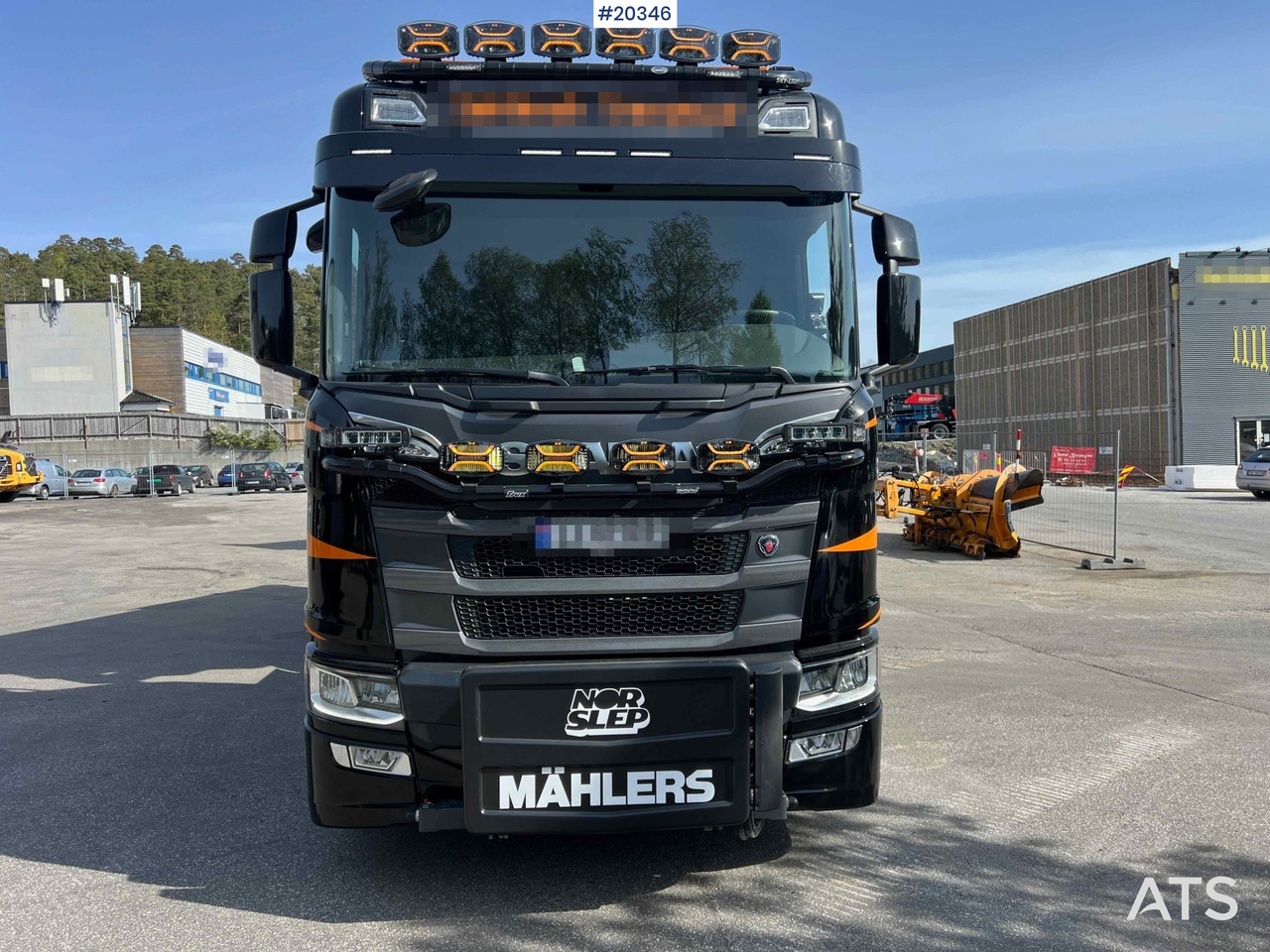Camion ampliroll Scania R590