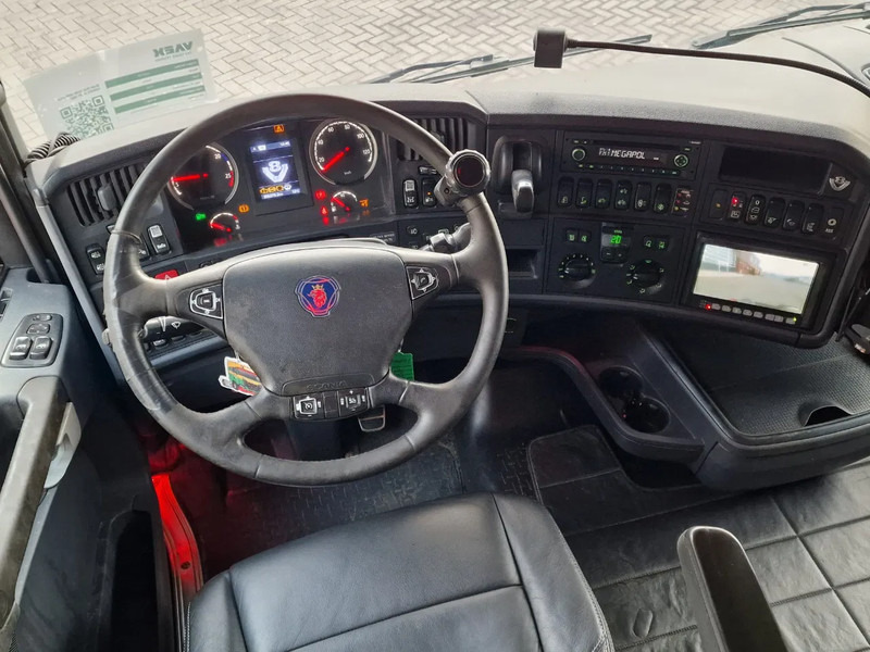 Camion ampliroll Scania R730 V8 Highline - 8x4*4 - JOAB Hooklift - Steering axle - Full air - Night clima