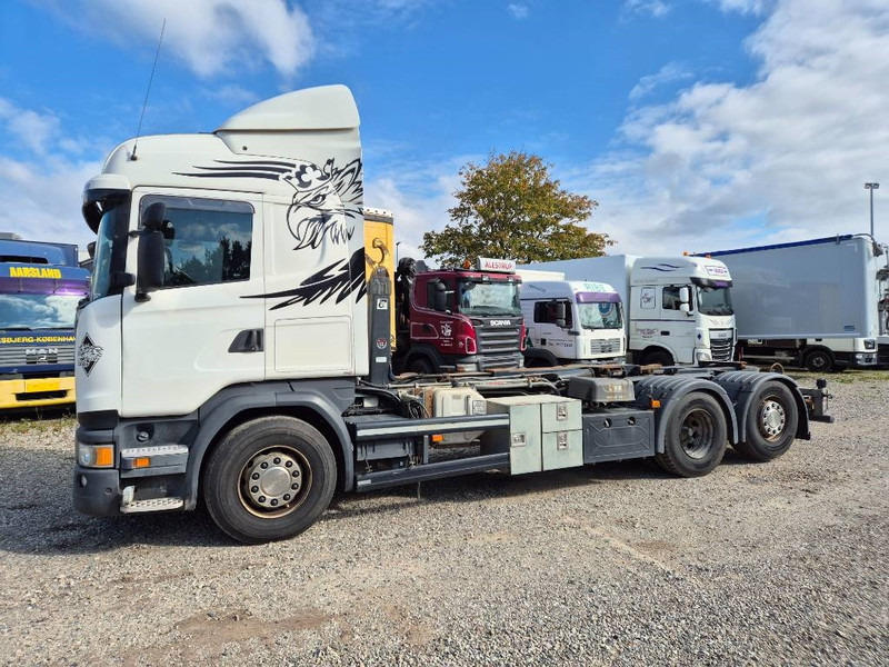 Camion ampliroll Scania R 410 6x2/4 // Hook // Kroghejs