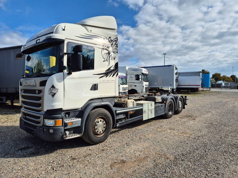 Camion ampliroll Scania R 410 6x2/4 // Hook // Kroghejs