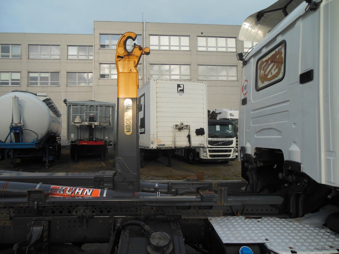 Camion ampliroll Scania R 450, 6X4, RETARDER, PALFINGER T20