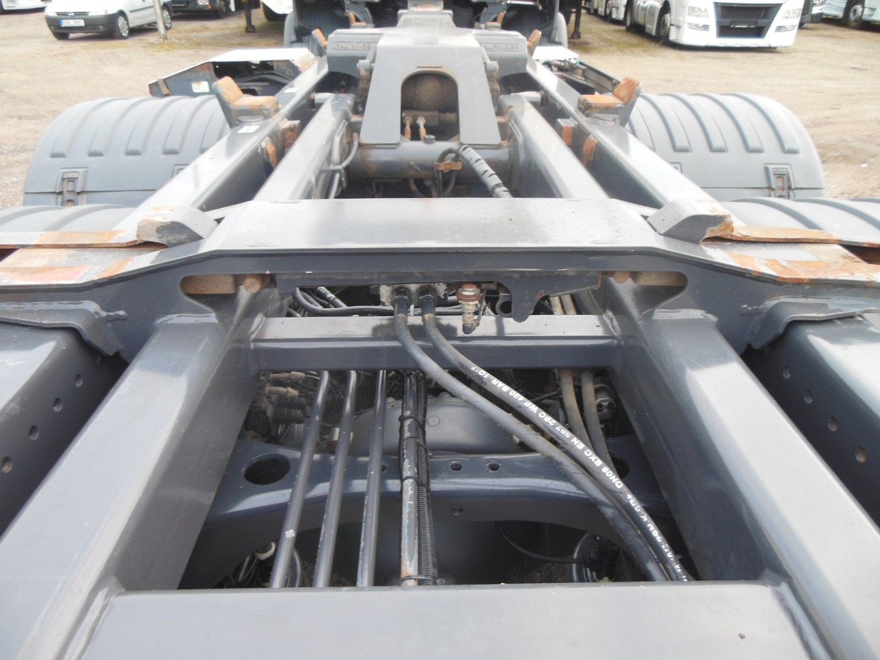 Camion ampliroll Scania R 450, 6X4, RETARDER, PALFINGER T20