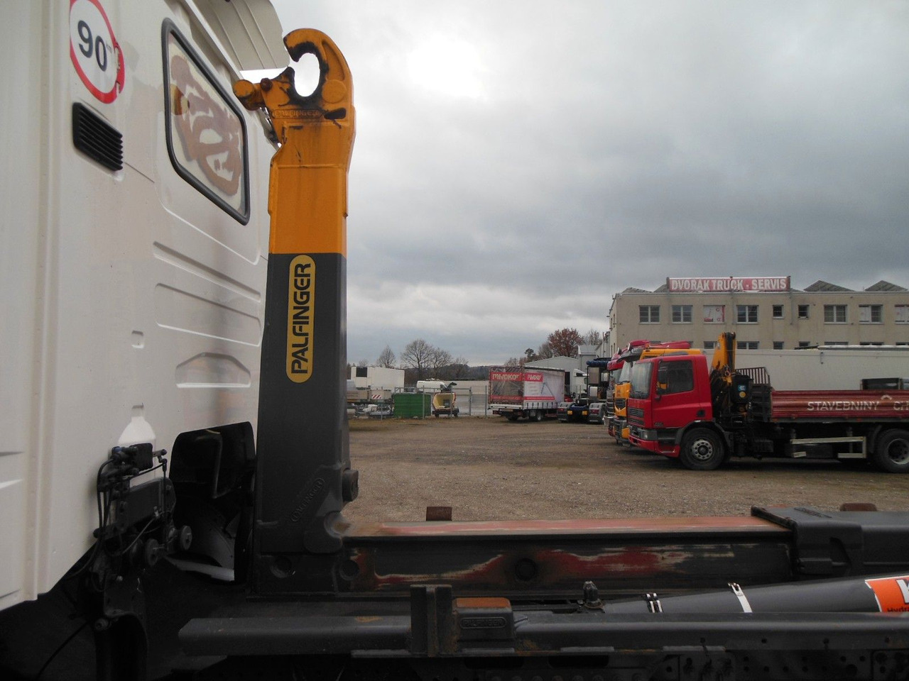 Camion ampliroll Scania R 450, 6X4, RETARDER, PALFINGER T20