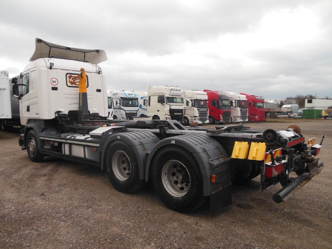 Camion ampliroll Scania R 450, 6X4, RETARDER, PALFINGER T20