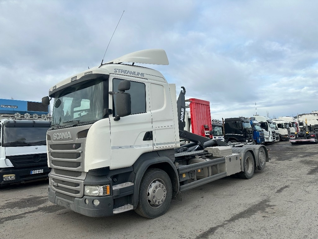 Camion ampliroll Scania R 450 6x2*4