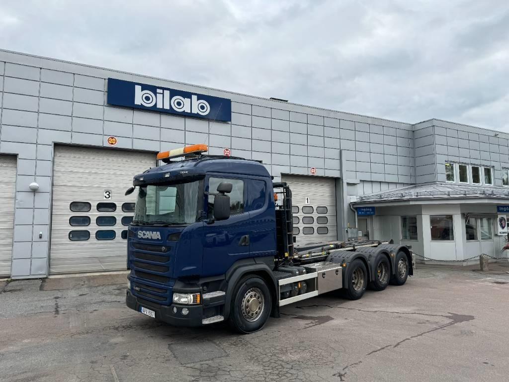 Camion ampliroll Scania R 490 8x4*4 Lastväxlare