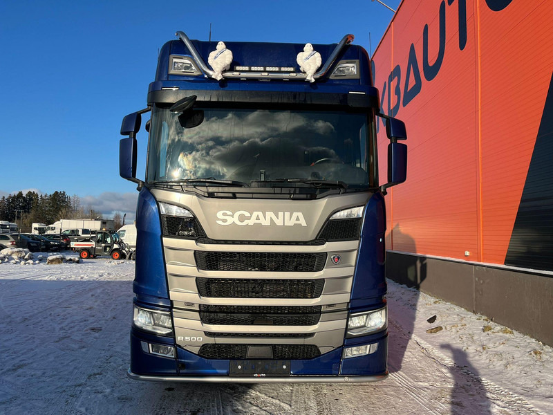 Camion ampliroll Scania R 500 8x4*4 HIAB XR 21 ton / L=6300 mm / RETARDER