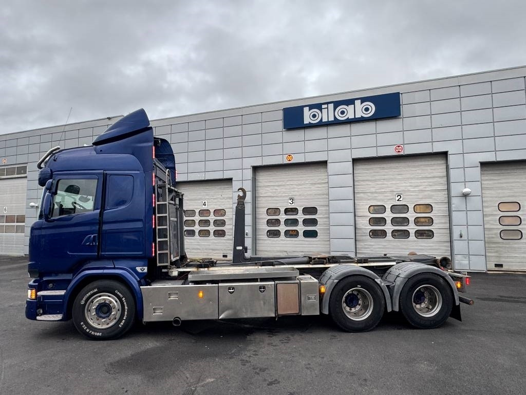 Camion ampliroll Scania R 580 6x2*4 Lastväxlare