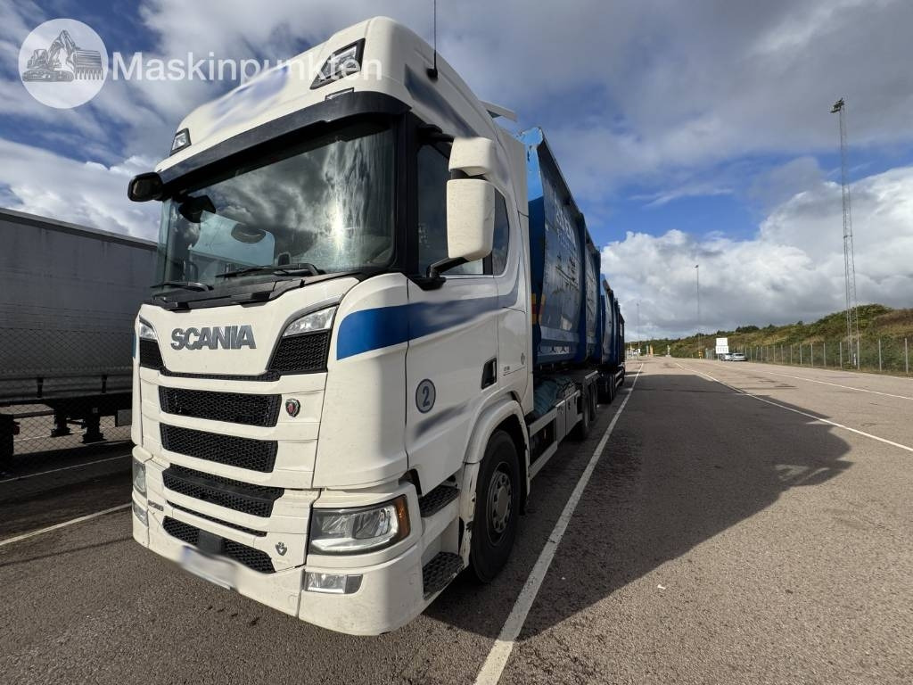 Camion ampliroll Scania R 580 EKIPAGE