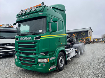 Camion ampliroll Scania R 730 V8 / XR 26 TON / L=5900 mm / EURO 6 / NAPAPERÄ / TULOSSA