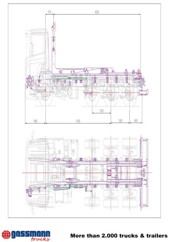 Camion ampliroll T20-57-S Abrollanlage