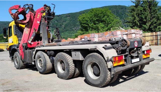 Camion ampliroll Terberg Volvo