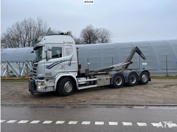 Camion ampliroll  Tridem hooklift SCANIA G490 8X4*4 (VIDEO)