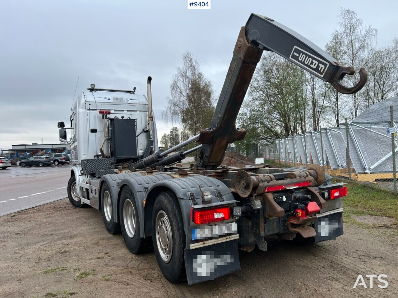 Camion ampliroll Tridem hooklift SCANIA G490 8X4*4 (VIDEO)