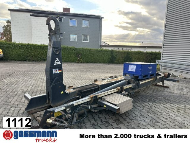 Camion ampliroll VDL SK-25-5700 Schub-Knick Abrollanlage, Dautel