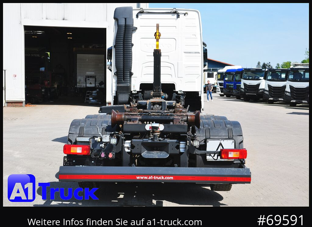 Camion ampliroll VOLVO FH 460 XL, HYVA Abrollkipper, Liftachse,