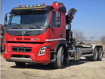 Camion ampliroll VOLVO FMX 420 6X4 / HIAB 144B-hiduo / hook system