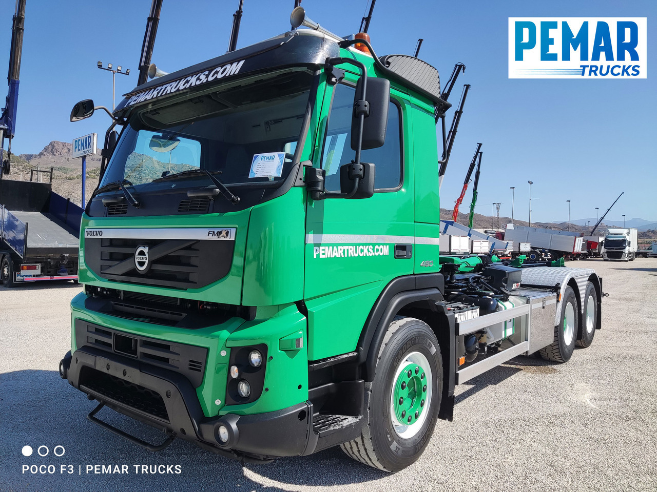 Camion ampliroll VOLVO FMX 460 6X4 MULTILIFT 21T EURO 5