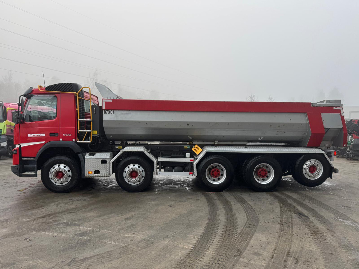 Camion ampliroll VOLVO FMX-500 10x4 Rückwärtskipper