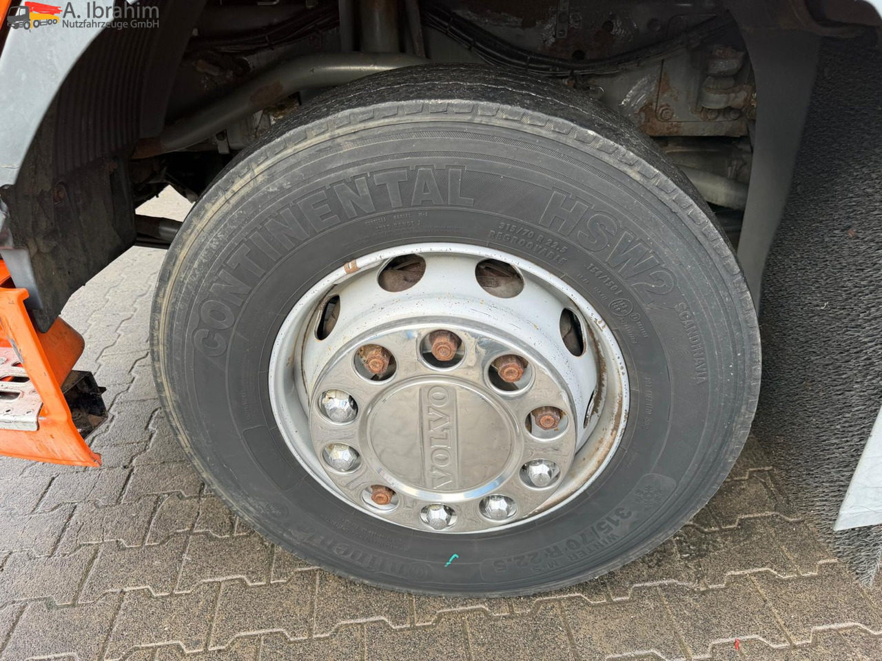 Camion ampliroll Volvo FH12-420 8x2 Fahrzeugpapiere Schweiz