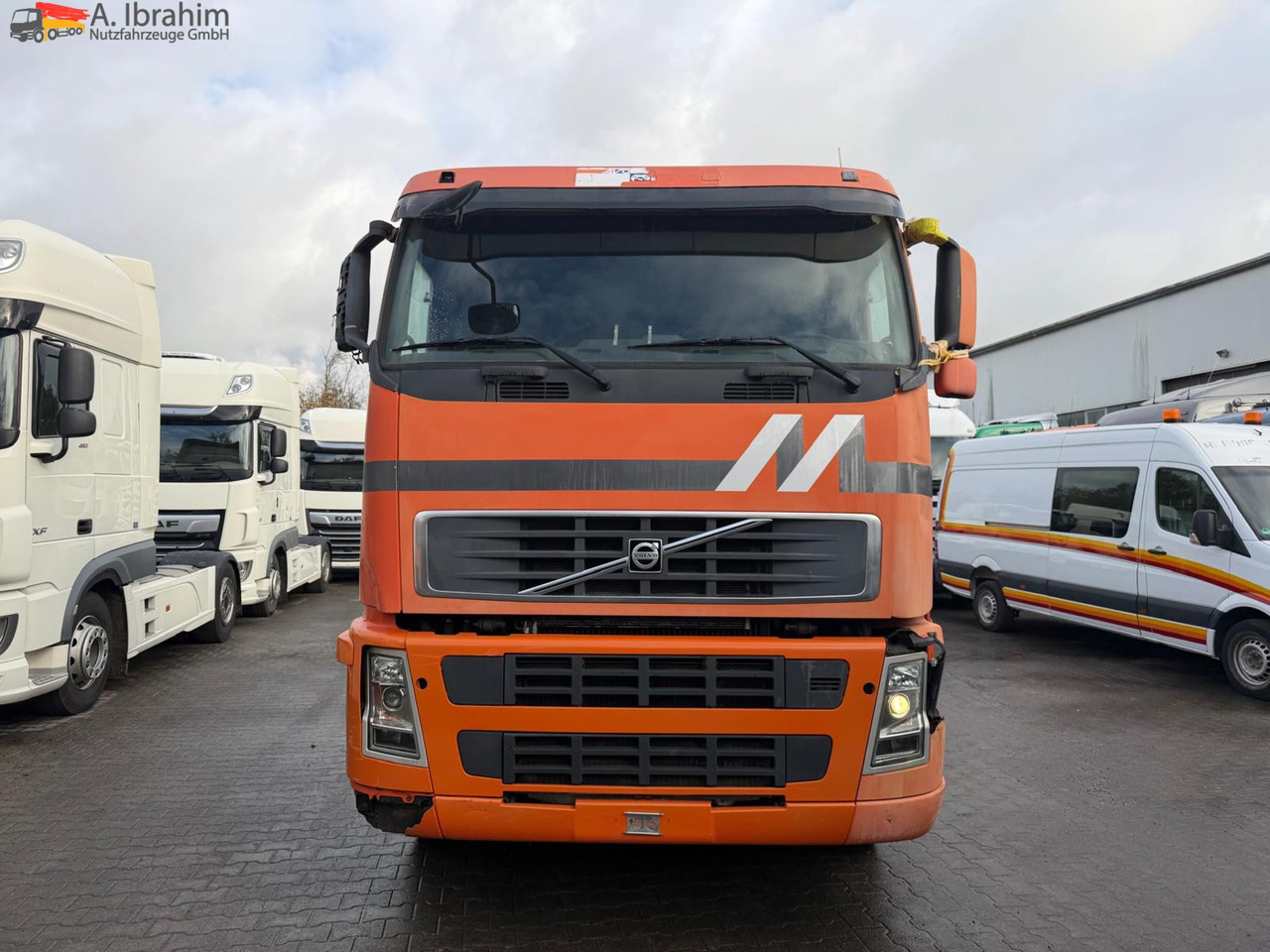 Camion ampliroll Volvo FH12-420 8x2 Fahrzeugpapiere Schweiz