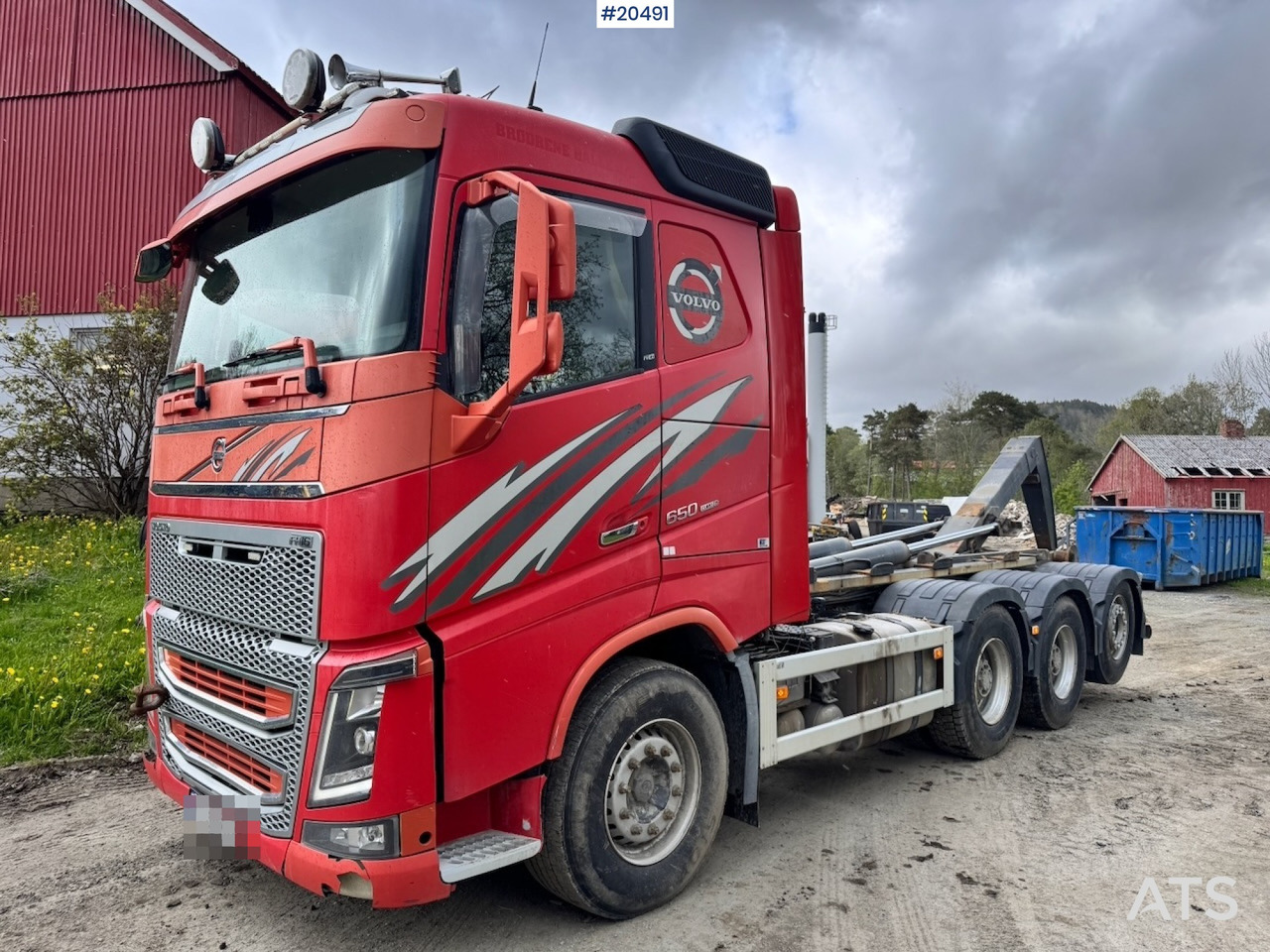 Camion ampliroll Volvo FH16 650