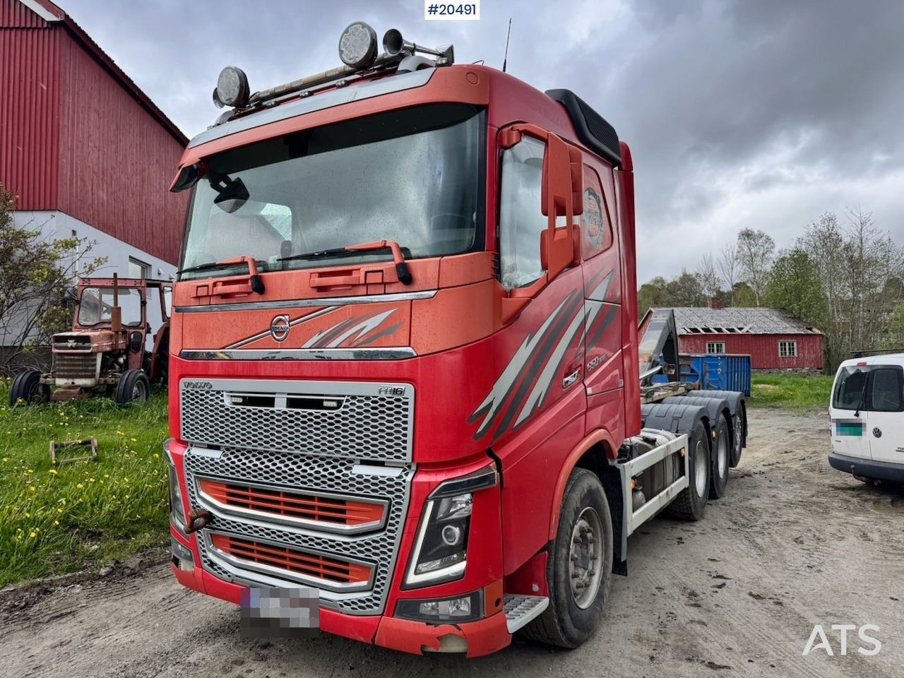 Camion ampliroll Volvo FH16 650