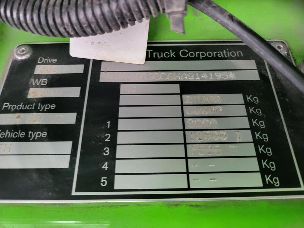 Camion ampliroll Volvo FH500 6X2 PALIFT + HMF 2120 K5