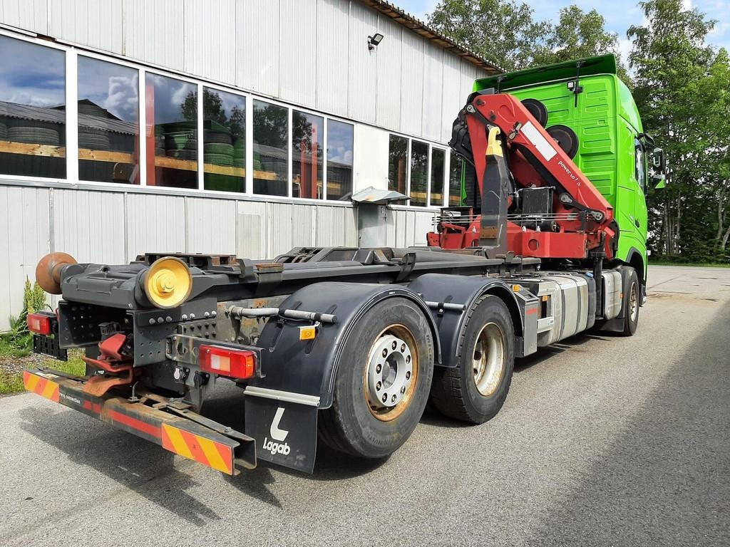 Camion ampliroll Volvo FH500 6X2 PALIFT + HMF 2120 K5