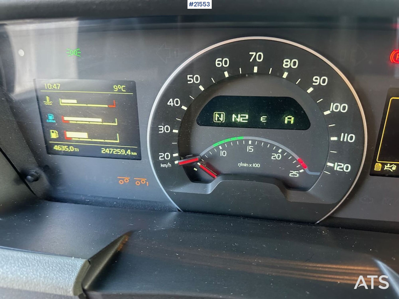 Camion ampliroll Volvo FH500 krokbil 8x2 m/ 21 t krok.