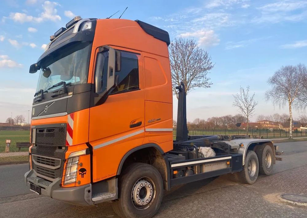Camion ampliroll Volvo FH 460/6X4/OŚ PODNOSZONA Z NAPĘDEM/HAKOWIEC MEILLER/EURO6