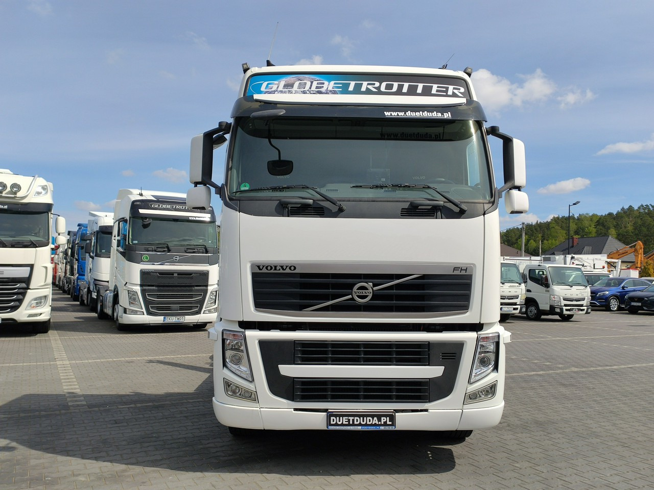Camion ampliroll Volvo FH 460 Globetrotter Hakowiec Kipper Meiller