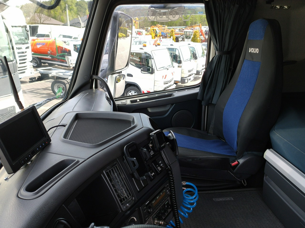 Camion ampliroll Volvo FH 460 Globetrotter Hakowiec Kipper Meiller