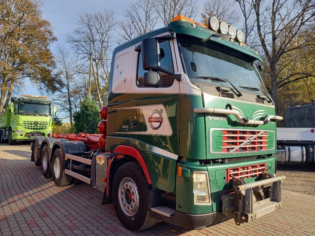 Camion ampliroll Volvo FH 520, 8x4, MULTILIFT