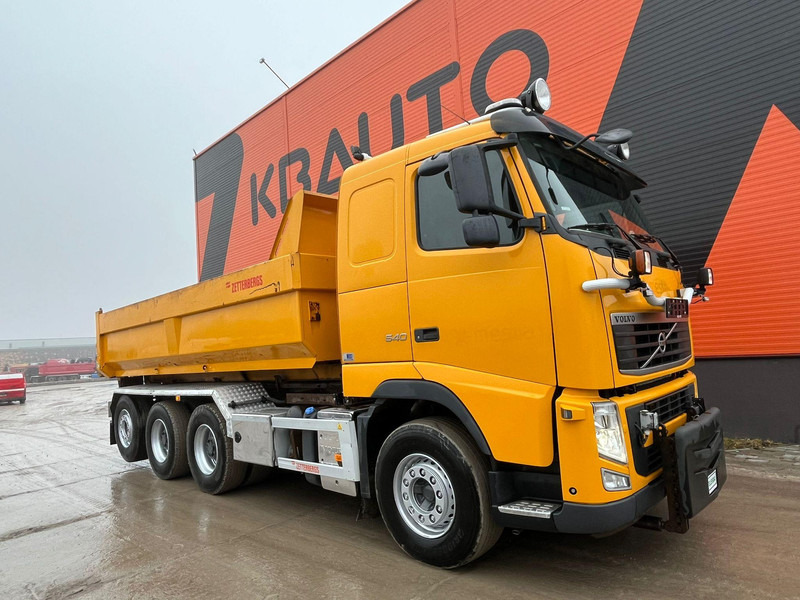 Camion ampliroll Volvo FH 540 8x4*4 PALIFT T22 / FRONT AXLE 9 TONS / HUB REDUCTION / SNOW PLOW EQUIPMENT