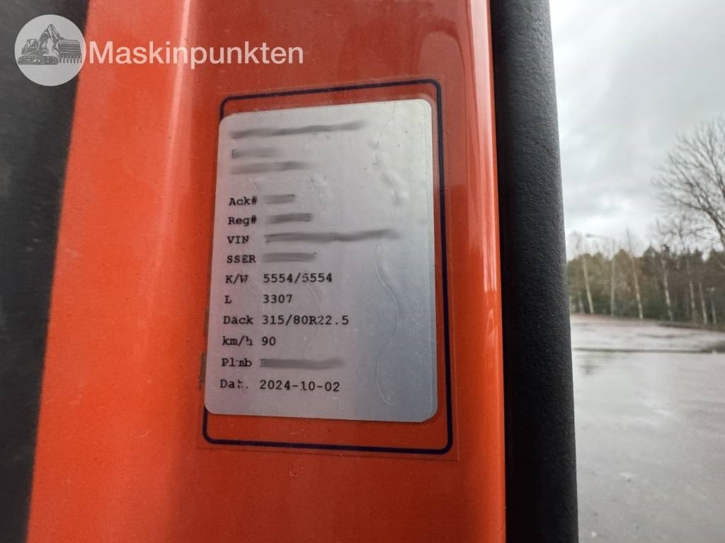 Camion ampliroll Volvo FH 8*4 Tridem lastväxlare