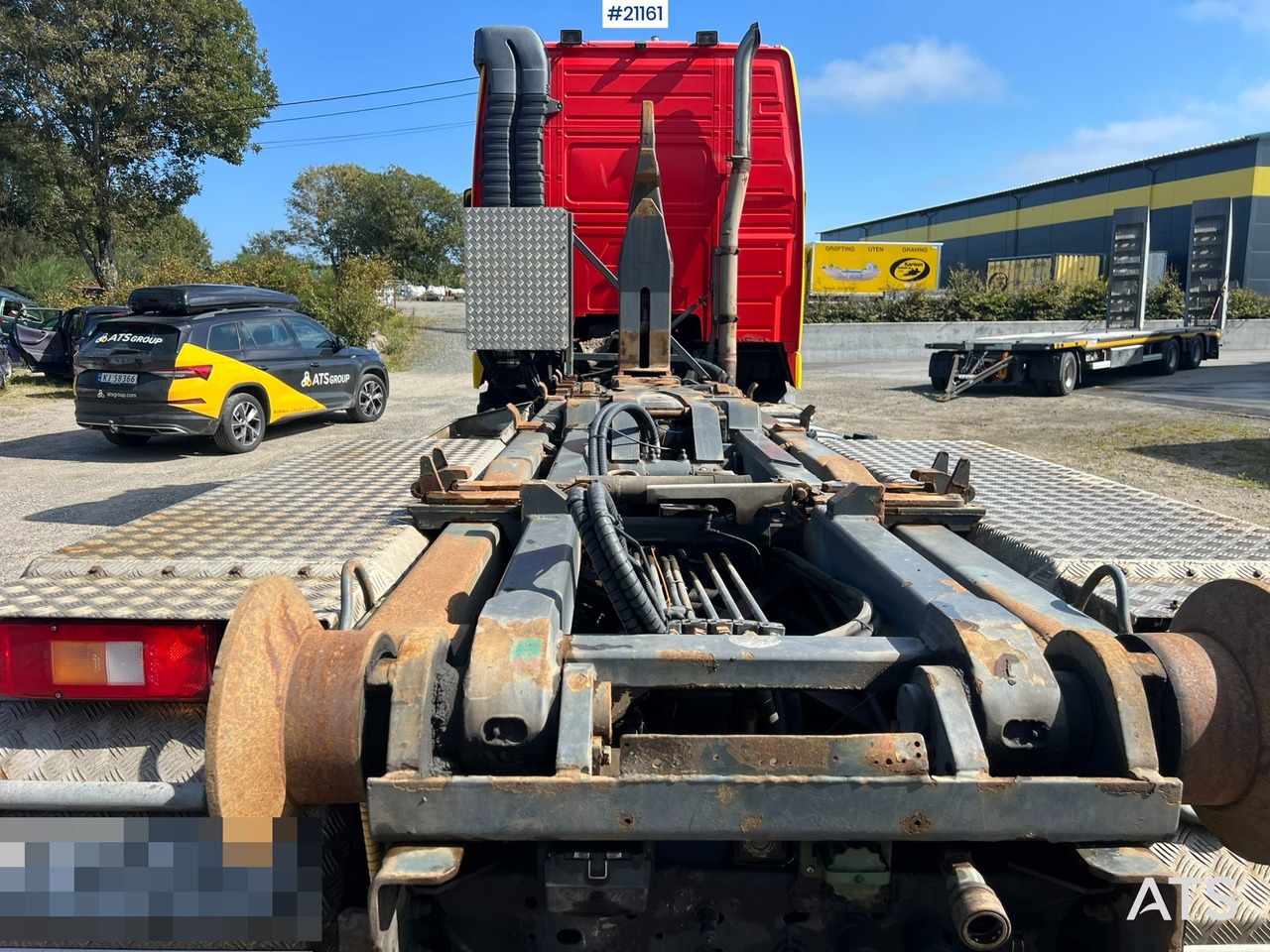 Camion ampliroll Volvo FH Krokbil m/ knekk SE VIDEO