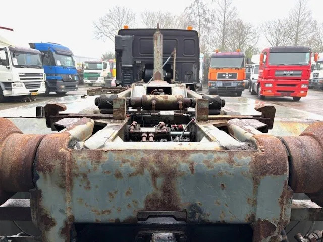 Camion ampliroll Volvo FL 12.380 6x2 A-RIDE (ORIGINAL DUTCH) HOOK-ARM CONTAINER SYSTEM (FULL STEEL SUSPENSION / REDUCTION AXLE / 10 TIRES / 8.000 KG. F