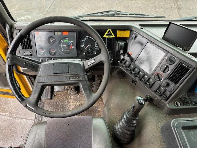 Camion ampliroll Volvo FL 12.380 6x2 A-RIDE (ORIGINAL DUTCH) HOOK-ARM CONTAINER SYSTEM (FULL STEEL SUSPENSION / REDUCTION AXLE / 10 TIRES / 8.000 KG. F